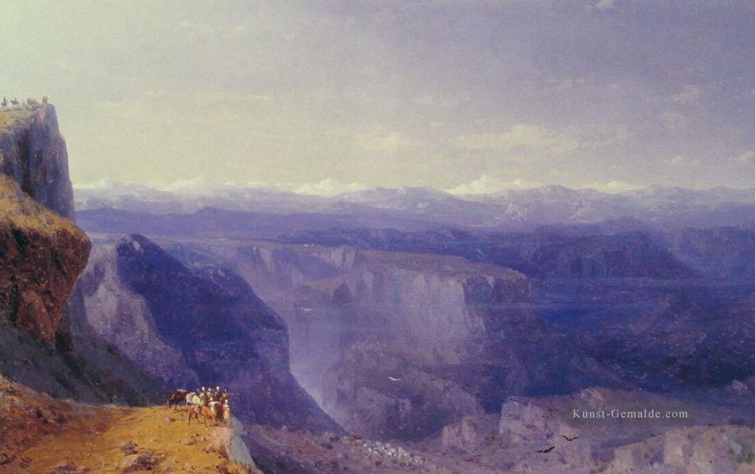 Ivan Aivazovsky des caucasus Berg Ölgemälde